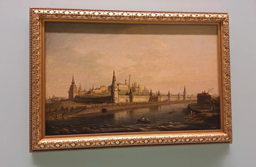 Вид Московского Кремля (со стороны Каменного моста). 1819